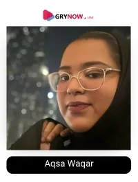 Aqsa Waqar